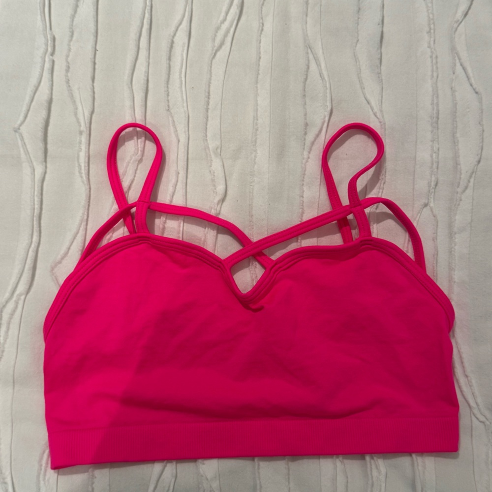 Suzette Collection Neon Pink Bralette
